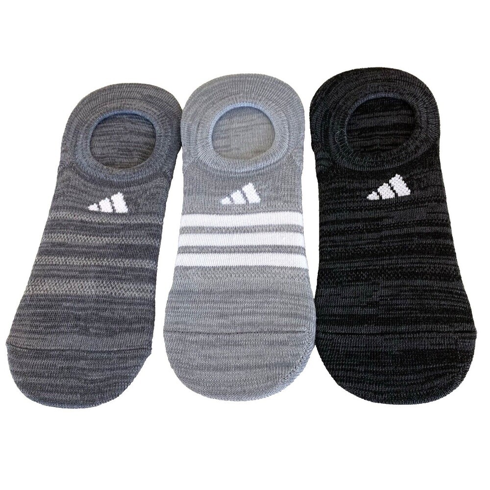 Lot of 3 Pairs Adidas Superlite No-Show Breathable Liner Socks Womens Brand New